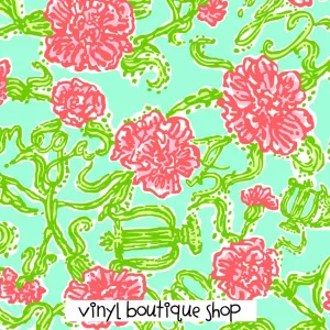 Aht-Lpha Chi Omega Lilly Inspired Vinyl