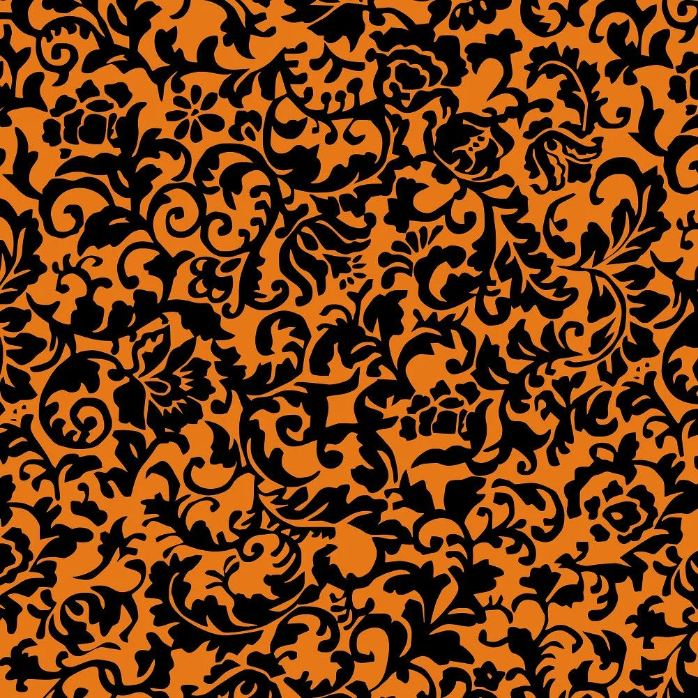 Damask Pattern Heat Transfer Vinyl Sheet