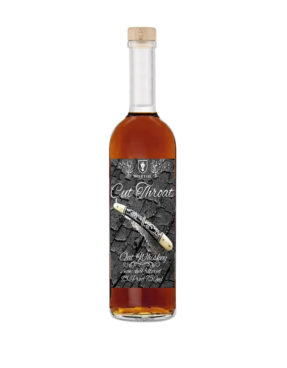 Dovetail Distillery Cut Throat Northern Sierra Mountains Oat Whiskey 750ml