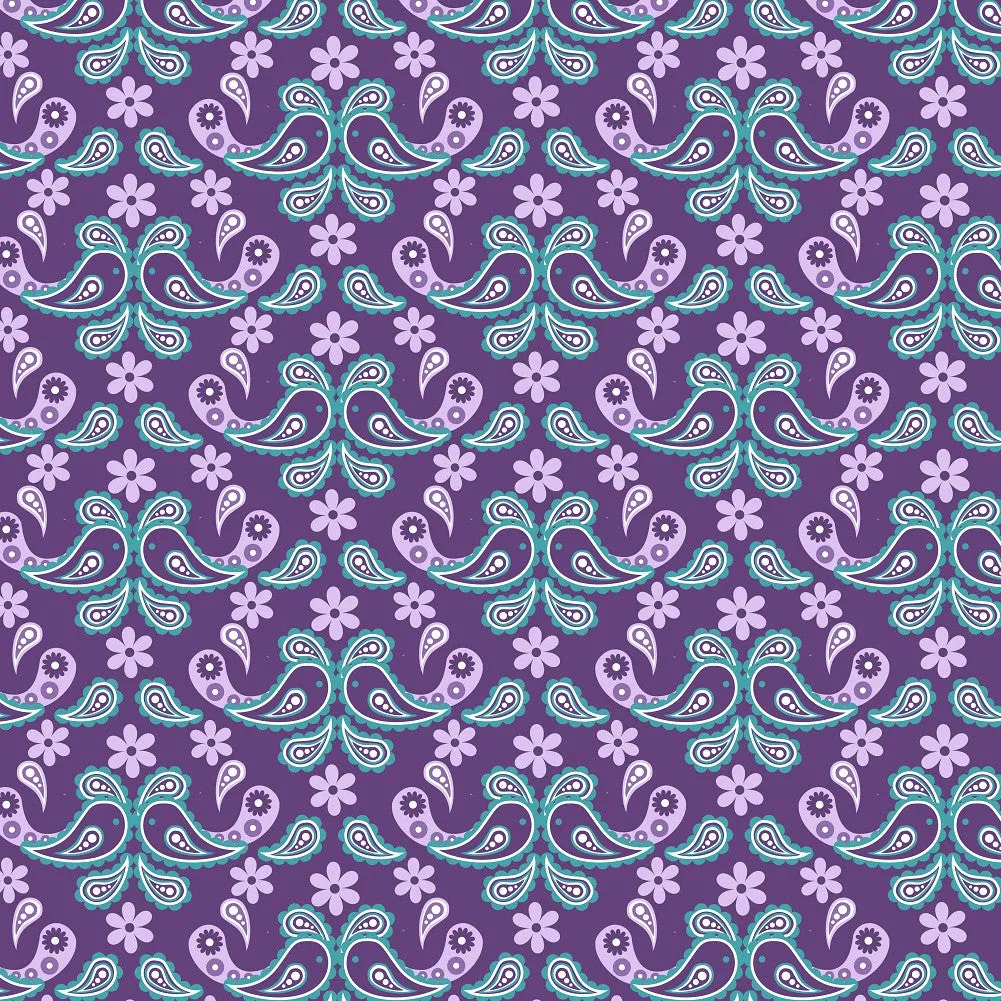 Floral Pattern Adhesive Vinyl Sheet