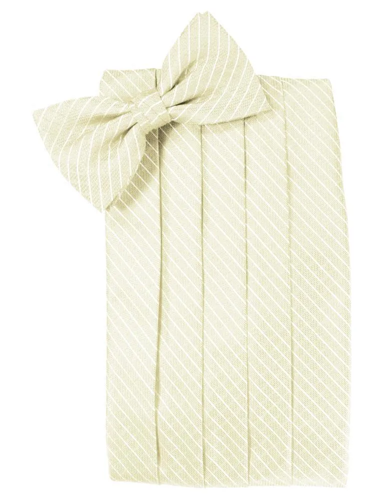 Ivory Palermo Kids Cummerbund