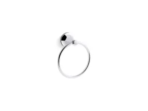 KOHLER K-26511-CP Refined Towel ring