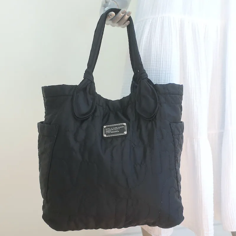 Marc by Marc Jacobs Pretty Nylon Tate Tote Black Large Shoulder Bag