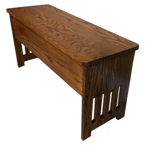 Mission Style Storage Bench