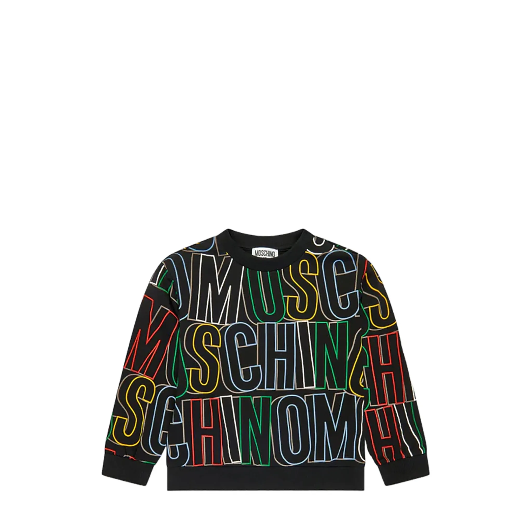 Moschino Kids Colorful Maxi Logo Sweatshirt
