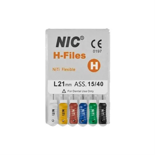 NiTi H Files, 993619-993634, 993636-993651