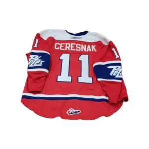 Peter Ceresnak 2011-12 game worn TPT jersey