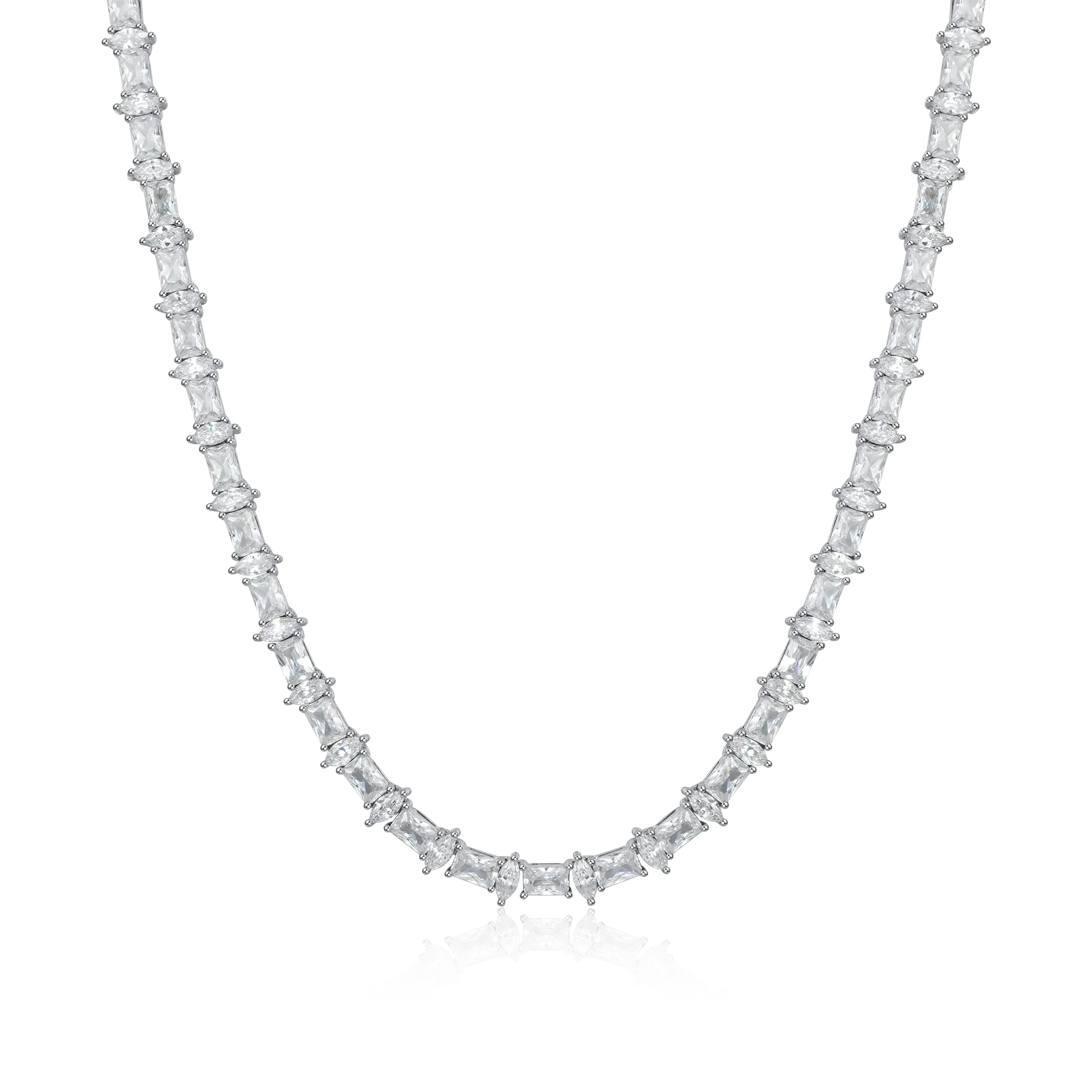 Refined Luster Tennis Chain - 6mm