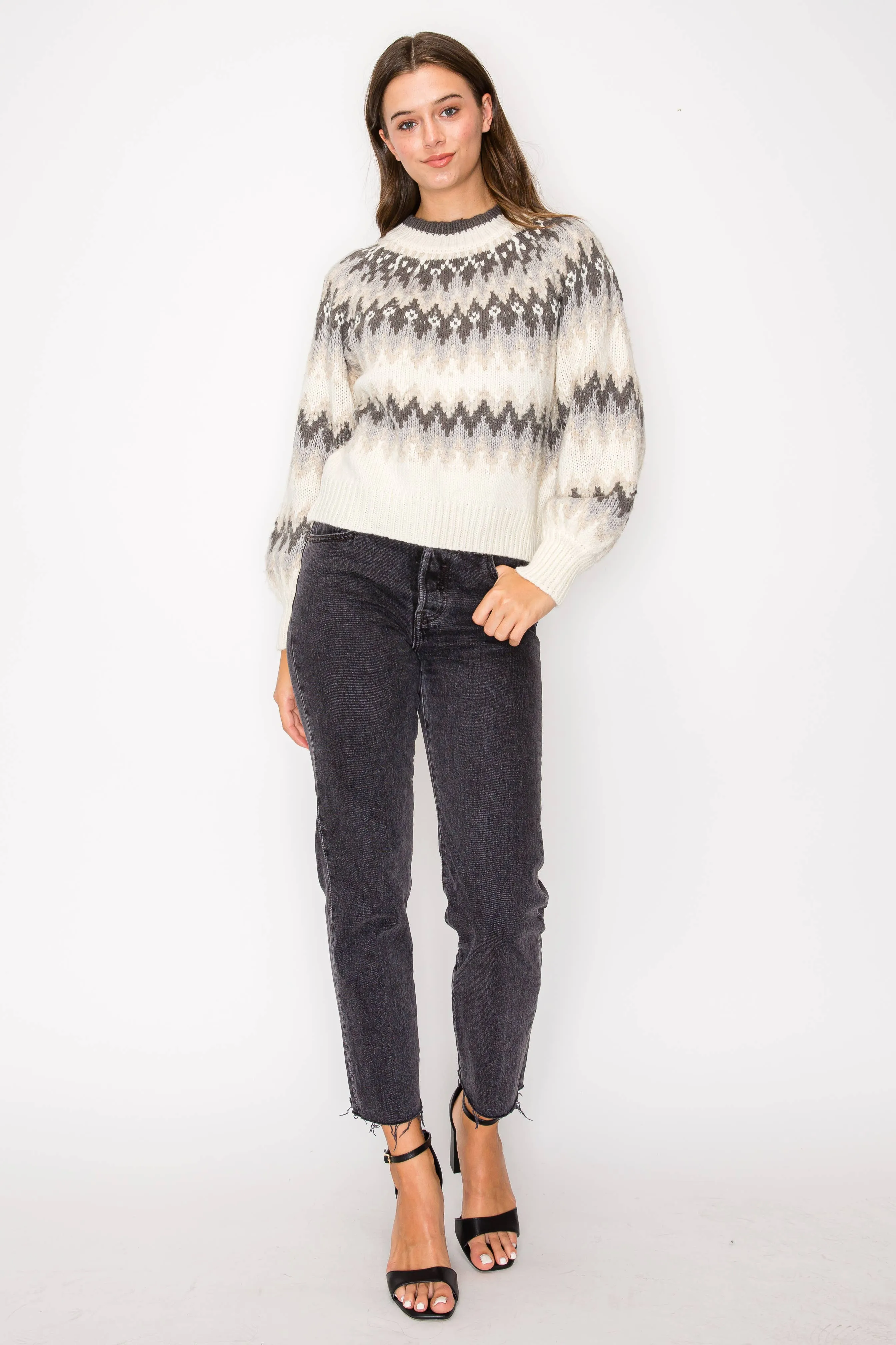 Revere Pattern Sweater FINAL SALE
