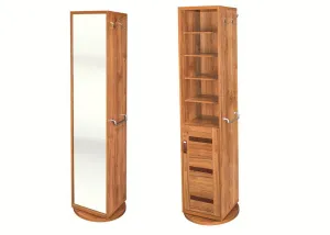 Rotatable Yukashi Cupboard and Mirror