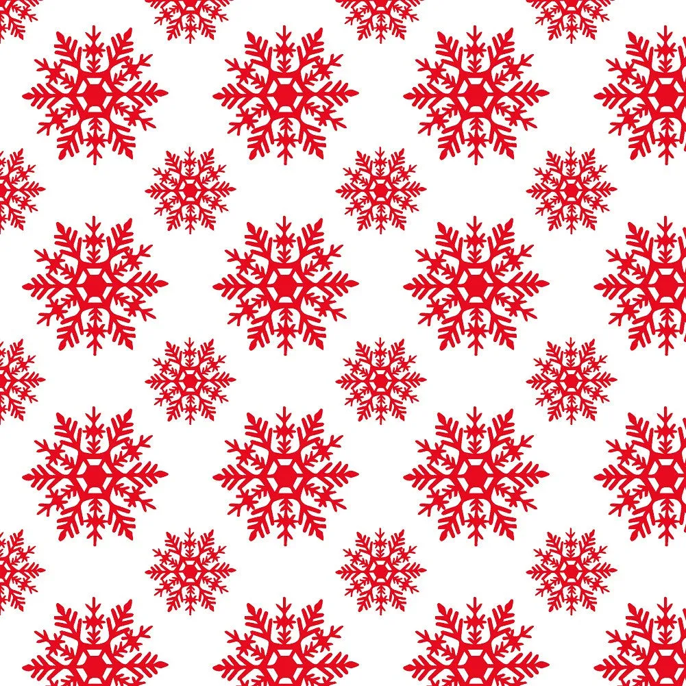 Snowflakes Heat Transfer Vinyl Sheet