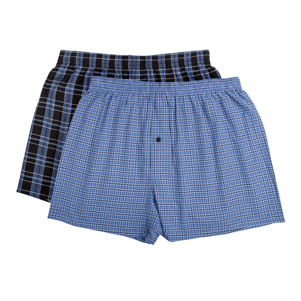Stanfields 2 Pack Woven Boxers