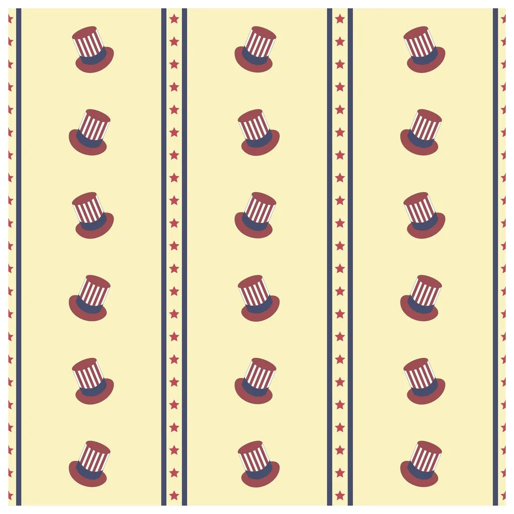 Stars and Stripes Patterns Heat Transfer Vinyl Sheet