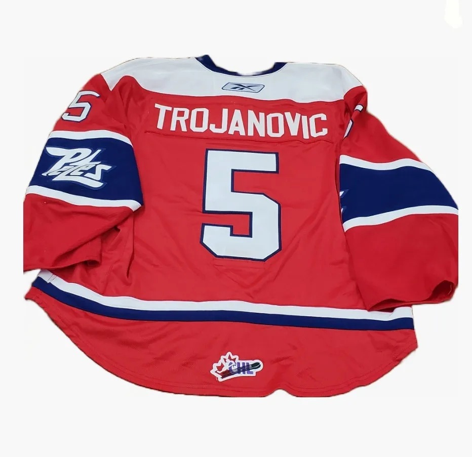 Steven Trojanovic 2010-11 game worn TPT jersey