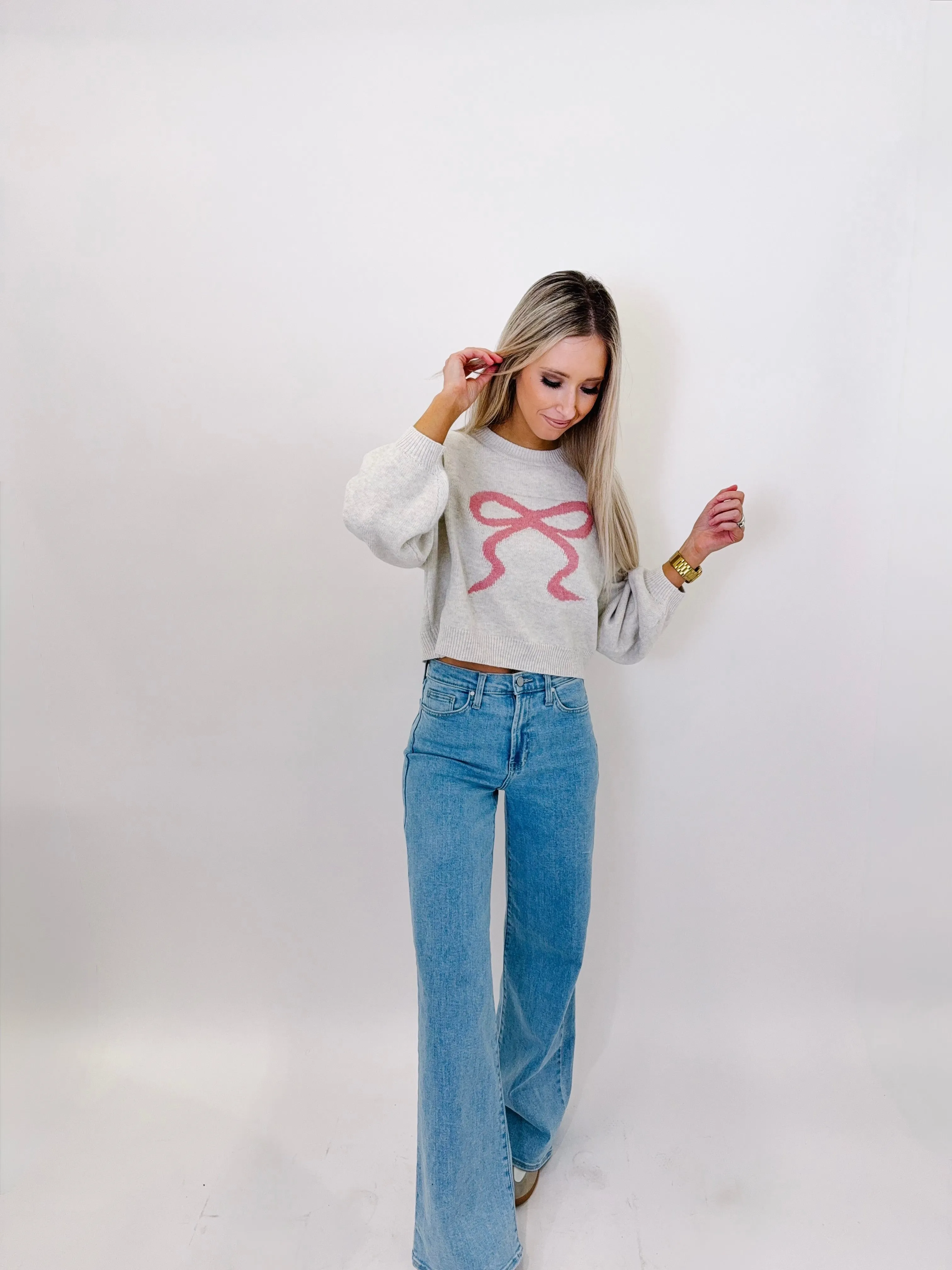 Well Worn Bow Sweater